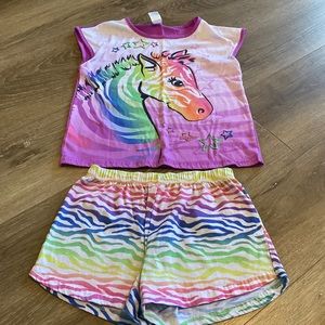 Kids size 10-12 pajama set. Shorts